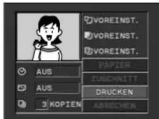 VOREINST. VOREINST. VOREINST. PAPIER ZUSCHNITT DRUCKEN ABRECHEN AUS AUS 3 KOPIEN