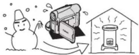 CANON MD110 - Kondensation kann in den folgenden Fällen entstehen: - 2