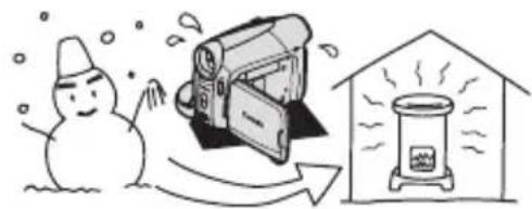 CANON MD150 - Kondensation kann in den folgenden Fällen entstehen: - 2