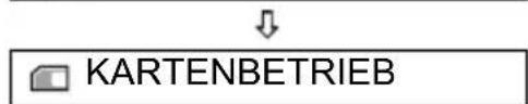 KARTENBETRIEB