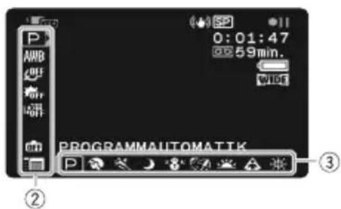 CANON MD150 - Verwendung der Menüs - 2