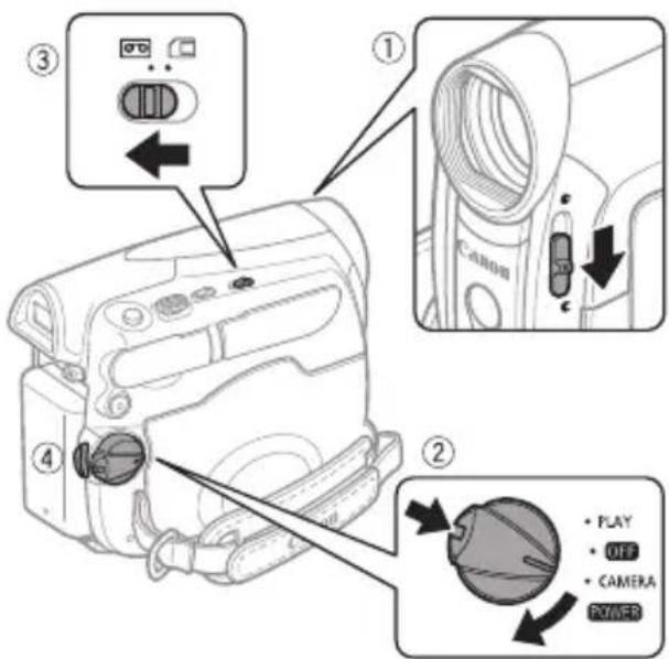 CANON MD130 - Vor Aufnahmebeginn - 6