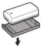 CANON MD130 - Laden des Akkus - 1