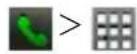 Garmin-Asus A10 - Dialling a number - 1