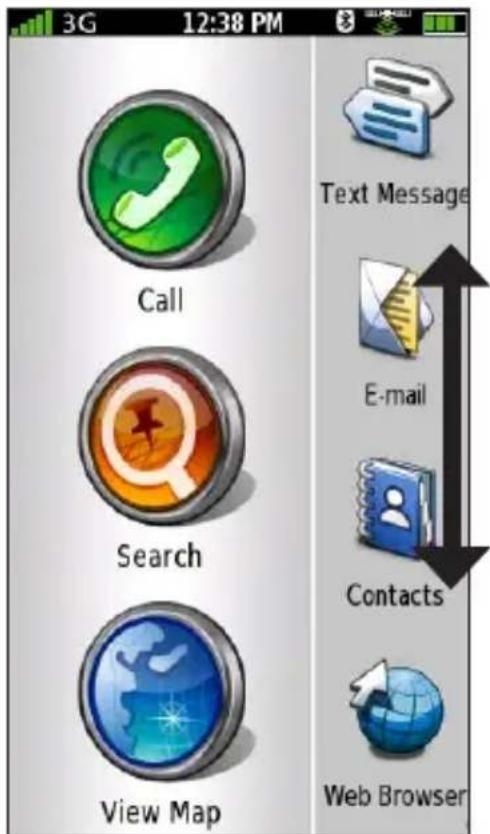 Garmin-Asus Nüvifone G60 - Understand the Home Screen Icons - 1