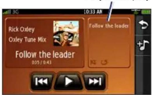 Garmin-Asus Nüvifone G60 - Save the Current Playlist - 1