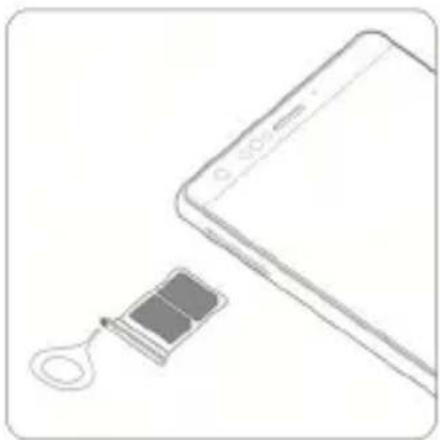 ARCHOS Diamond Omega - Inserting the SIM card - 1
