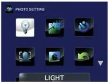 TOSHIBA Camileo B10 - Opciones de configuración de Fotografía - 1