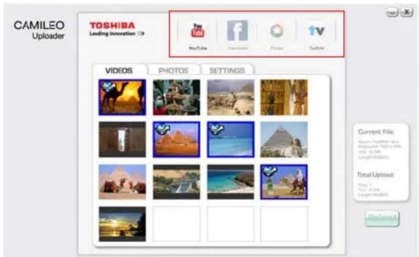 TOSHIBA Camileo B10 - NOTA - 1