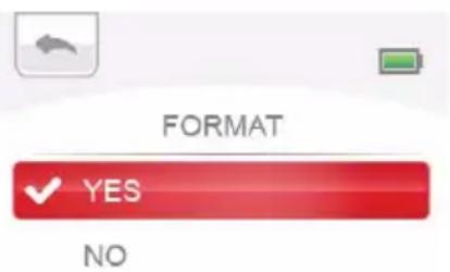 TOSHIBA Camileo CLIP - Formatear - 1