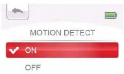 TOSHIBA Camileo CLIP - Detección de movimiento - 1