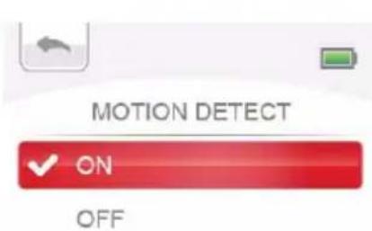 TOSHIBA Camileo CLIP - Motion detection - 1