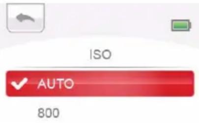 TOSHIBA Camileo CLIP - ISO - 1