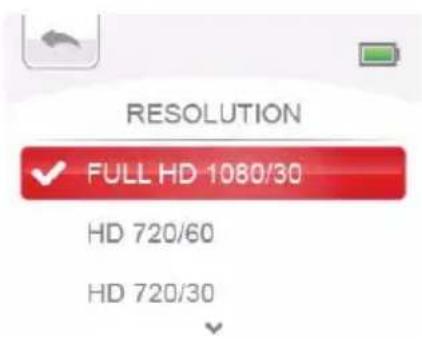 TOSHIBA Camileo CLIP - Resolución - 1