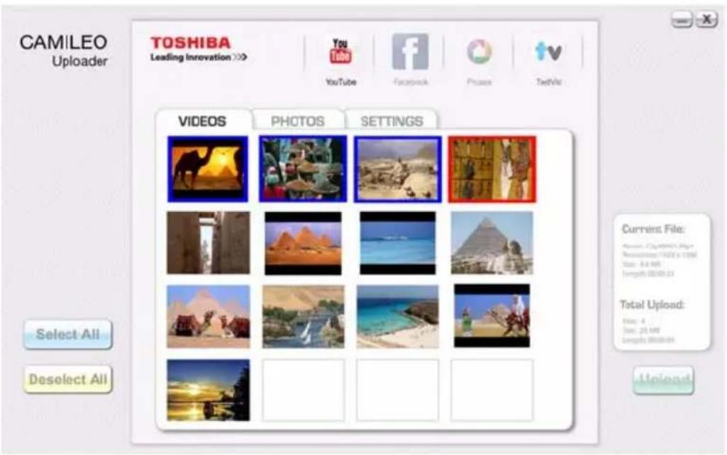 TOSHIBA Camileo CLIP - NOTA - 2