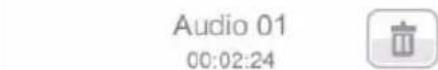 TOSHIBA Camileo CLIP - Audio Playback - 3