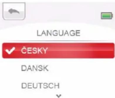TOSHIBA Camileo CLIP - Language - 1