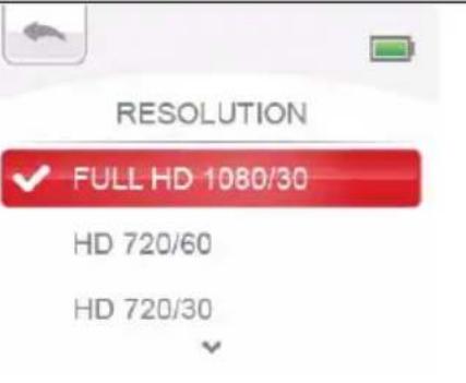TOSHIBA Camileo CLIP - Resolution - 1