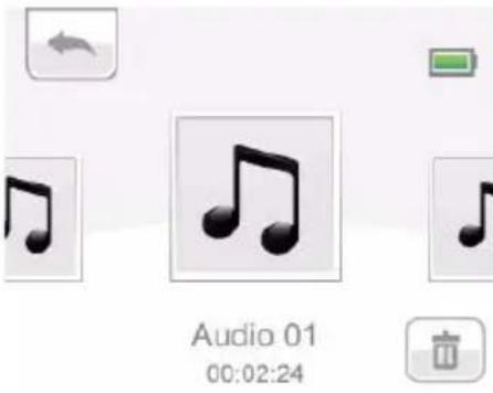 TOSHIBA Camileo CLIP - Reproducción de audio - 2