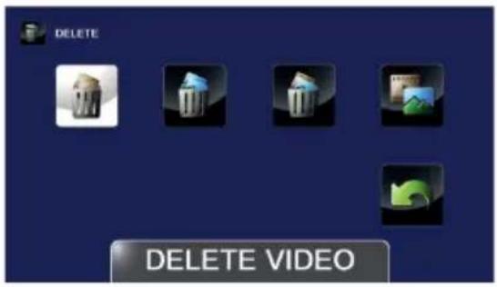 TOSHIBA Camileo X200 - Eliminación de archivos - 1