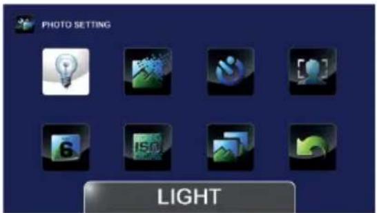 TOSHIBA Camileo X200 - Opciones de configuración de Fotografía - 1