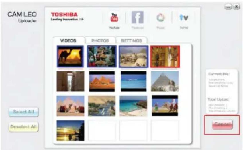 TOSHIBA Camileo X200 - NOTA - 2