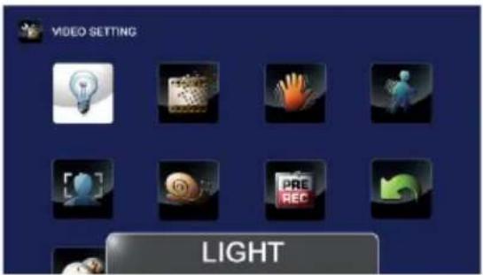 TOSHIBA Camileo X200 - Opciones de configuración de Video - 1