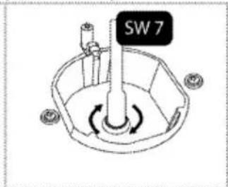 BEKO HIGG641C3SX - Exchange of injector for the burners - 2