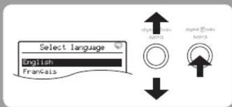 Select language English Français up/down down up/down up/down