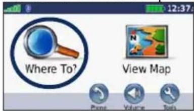 GARMIN nüvi 705 - Finding Your Destination - 1