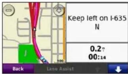 GARMIN nüvi 705 - Next Turn Page - 1