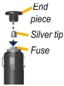 GARMIN nüvi 880 - Changing the Fuse - 2