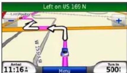 GARMIN nüvi 880 - Following Your Route - 1