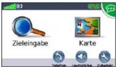 Zieleingabe Karte
