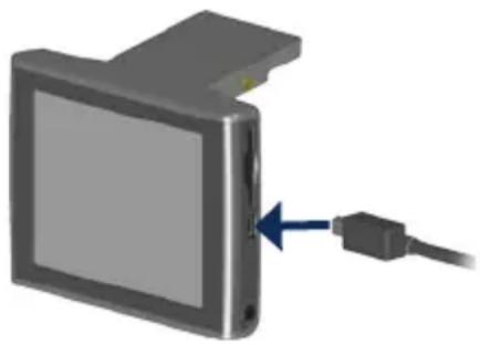 GARMIN nüvi 600 - Step 2: Connect the USB Cable - 1