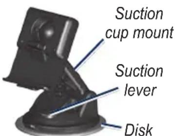 GARMIN nüvi 600 - Mounting on Your Dashboard - 2