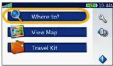 GARMIN nüvi 600 - Finding Your Destination - 1
