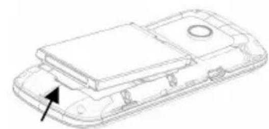 ZTE Dallas - removing the battery - 2