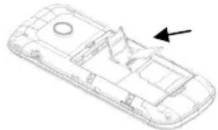 ZTE Dallas - inserting a memory card - 3