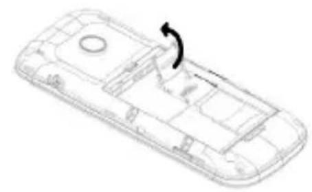 ZTE Dallas - inserting a memory card - 2
