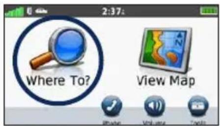 GARMIN nüvi 1260 - Touch Where To? - 1