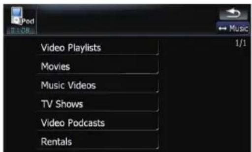 Video Playlists Movies Music Videos TV Shows Video Podcasts Rentals 1/1