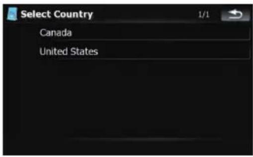Select Country Canada United States