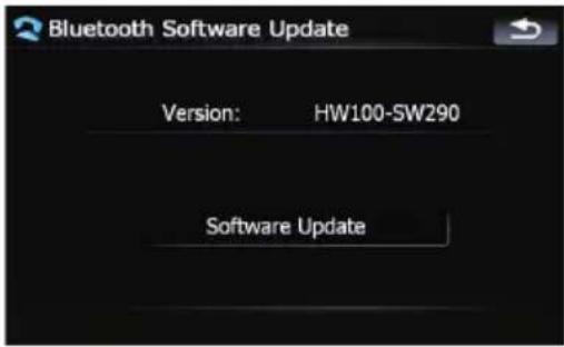 Bluetooth Software Update Version: HW100-SW290 Software Update