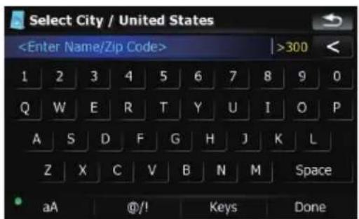 Select City / United States >300 1 2 3 4 5 6 7 8 9 0 Q W E R T Y U I O P A S D F G H J K L Z X C V B N M Space aA @/I Keys Done