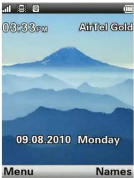 SONIM XP3300 Z1 Force - Home Screen Indicators - 1