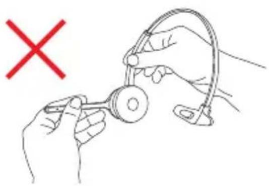 JPL Element X500 - Detaching the headband - 2
