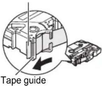 BROTHER P-Touch PT-H300 - Inserting a Tape Cassette - 2