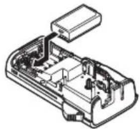BROTHER P-Touch PT-H300 - ■ Installing the Rechargeable Li-ion Battery - 2