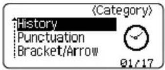 BROTHER P-Touch PT-H300 - Using Symbol History - 5